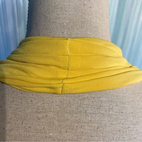 Rare Yellow Cut Out Open Back Maxi Dress - Picture 10 of 17